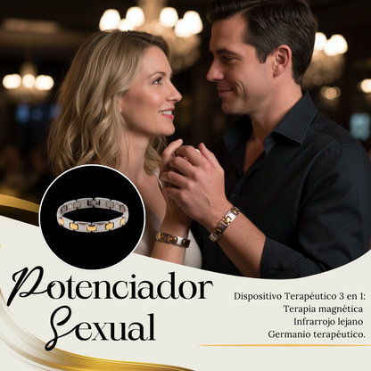 Brazalete de terapia magnética potenciador sexual y de energía